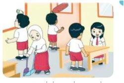 Gambar Soal 3 Pancasila Kelas 1 SD Halaman 11,12