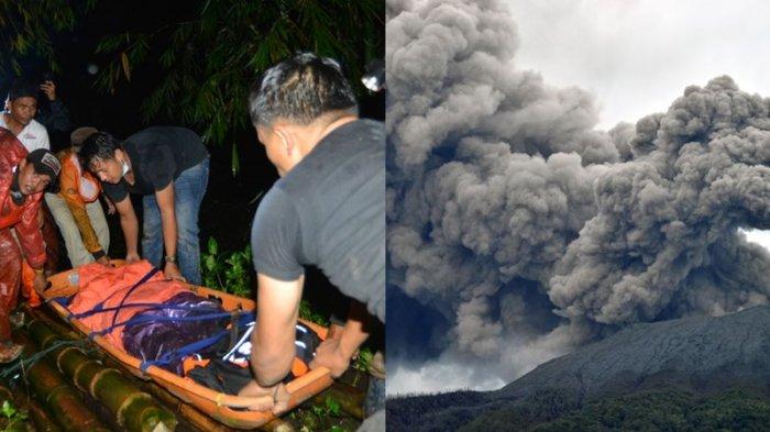 Gunung Marapi Erupsi,11 Pendaki Ditemukan Tewas Gegar, 49 Lainnya Berhasil Dievakuasi Tim SAR