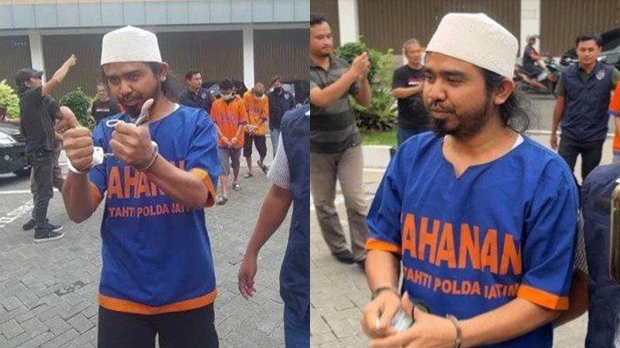 Gus Samsudin, spiritualis kondang mengaku senang di penjara,tak menyesal ditahan terkait diduga sebar aliran sesat bertukar pasangan jaminan surga