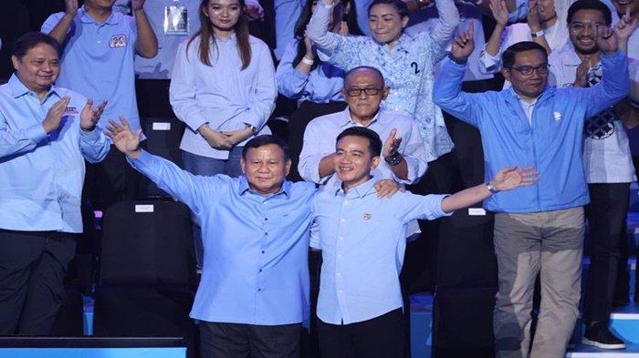 Prabowo Subiyanto - Gibran Rakabuming Raka unggul sementara di OKU, Kamis (15/2/2024)