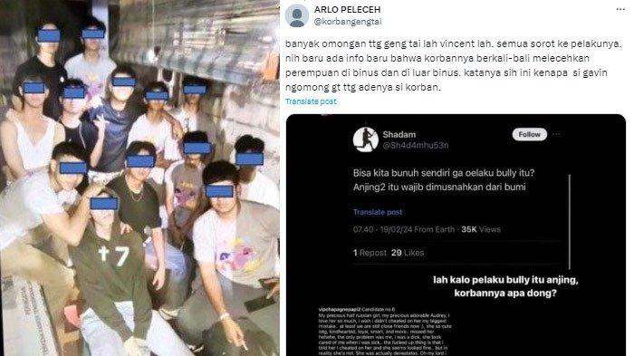 Heboh Dugaan Korban Bullying di Binus School Pelaku Pelecehan Wanita, Dapat Hadiah dari Geng Tai