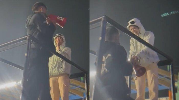 Heboh sebuah video memperlihatkan penonton bola atau bobotoh melamar kekasihnyadi Stadion Si Jalak Harupat, Kabupaten Bandung, ternyata sudah bersuami