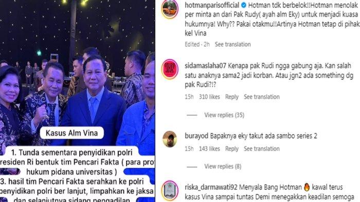 Hotman Paris tolak permintaan jadi kuasa hukum keluarga Eky, Iptu Rudiana