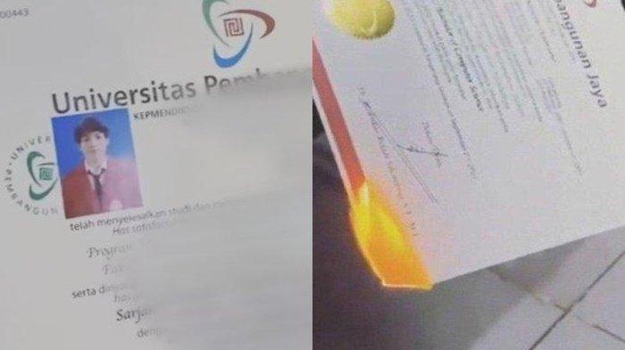 Inilah sosok Bryan Nicholas pria yang viral ijazah S1 dibakar oleh mantan pacarnya yang masih duduk dibangku SMA.