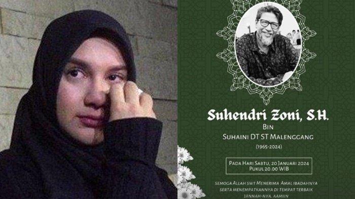 Irish Bella berduka, ayah mertua, Suhendri Zoni meninggal dunia.