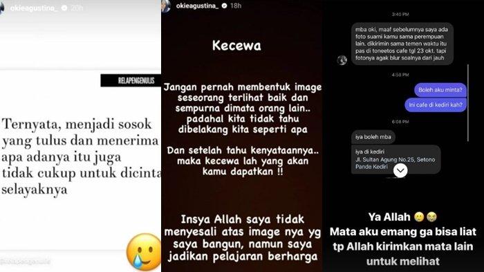 Isi curhat Okie Agustina mantan istri Pasha Ungu disorot.