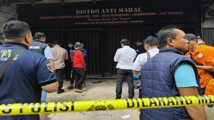 Jasad Anton Dicor di Distro di Palembang, Dihabisi Saat Tagih Utang, Polisi Kejar Pelaku Utama