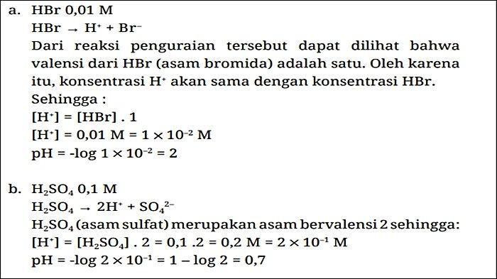 Jawaban soal nomor 1 a-b, Kimia Kelas 12 Halaman 18 Kurikulum Merdeka.