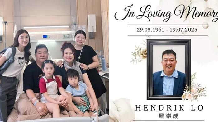 MENINGGAL DUNIA- Kabar duka datang dari Sarwendah yang harus kehilangan ayah tercinta, Hendrik Lo untuk selama-lamanya, ayahnya meninggal dunia Sabtu (19/7/2025)