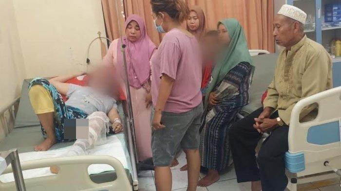 SUAMI BAKAR ISTRI DI INDRAMAYU - Kasus suami bakar istrinya di Desa Sukamulya, Kecamatan Sukamakmur, Kabupaten Bogor, Sabtu (17/9/2022). R (28), warga Desa Mekarjati, Kecamatan Gantar, Kabupaten Indramayu, Jawa Barat tega membakar istri sirinya, S (23) lantaran cemburu.