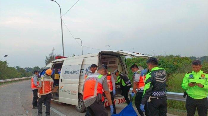 Kecelakaan maut dialami Bus Handoyo jurusan Yogyakarta-Bogor di Tol Cipali pada Jumat (15/12/2023) sore.