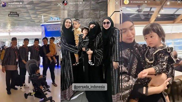 Kendati umrah bersama, Teuku Ryan dan Ria Ricis justru terciduk berangkat ke Bandara secara terpisah.