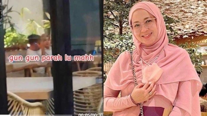 Kini, kembali beredar potret Gunawan Dwi Cahyo lagi-lagi bersama wanita lain di sebuah Kafe. Gunawan tampak memalingkan wajahnya melihat kearah wanita