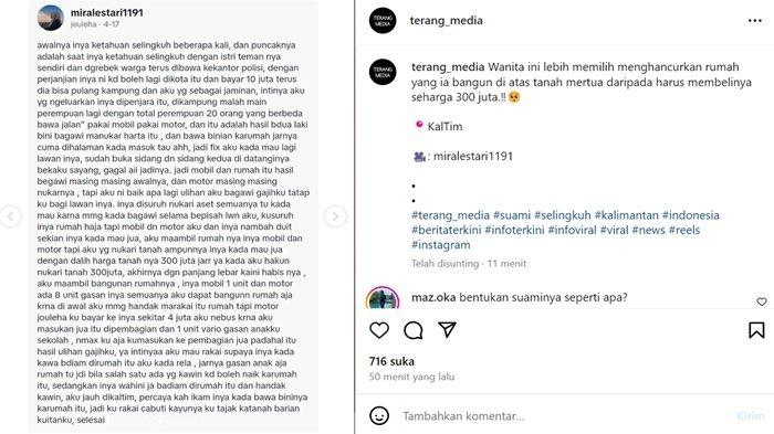 Kisah Acil Jouleha Robohkan Rumah Usai Suami Selingkuh, Ogah Diminta Ganti Rugi Rp 300 Juta Untuk Tanah Mertua