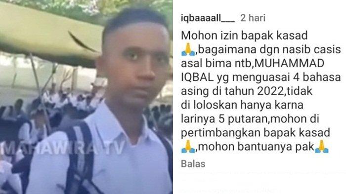 Kisah Iqbal fasih 4 bahasa asing tak lolos TNI.