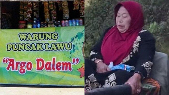 Kisah Mbok Yem pemilik warung tertinggi di puncak Gunung Lawu dikabarkan ikut terbakar dalam kebakaran hutan dan lahan di Gunung Lawu.