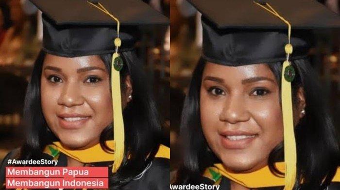 Kisah inspiratif datang dari Maria Jochu, gadis asal Papua yang lulus dari IPDN dan mendapat beasiswa ke Amerika Serikat, kini mengabdi jadi lurah