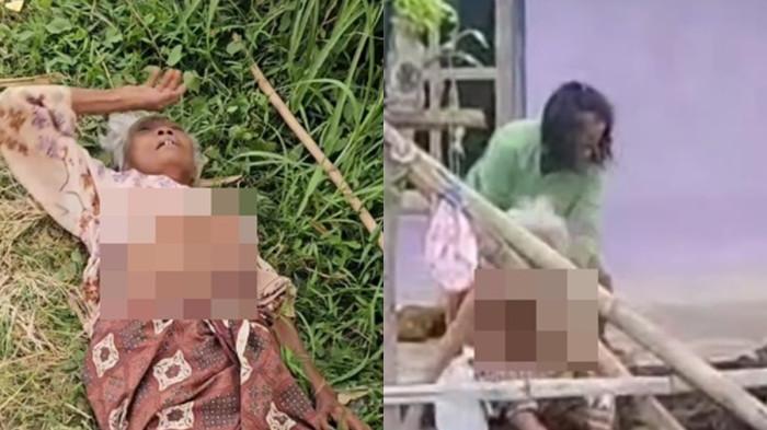 IBU DITERLANTARKAN ANAK - Kisah pilu yang dialami seorang lansia di Probolinggo dianiaya hingga diterlantarkan anak kandungnya.
