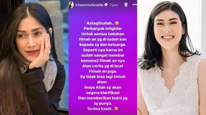 Klarifikasi Icha Annisa Faradilla jadi sorotan publik lantaran dikaitkan dengan meninggalnya Stevie Agnecya.