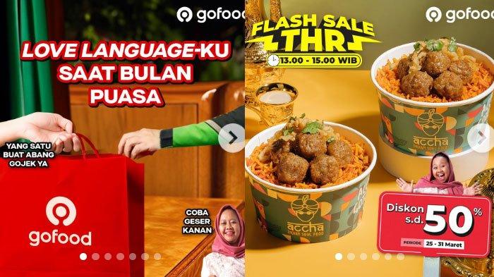 Kode Promo GoFood Hari Ini 2 April 2024, Promo Beli Buka Ramadhan Traktir Driver, Diskon 35 Persen