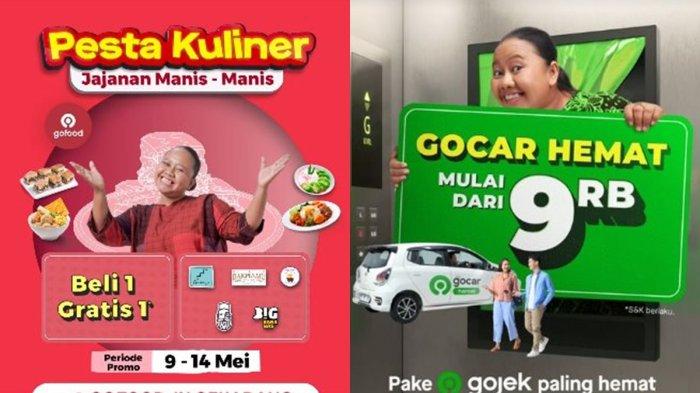 Kode promo Gojek terbaru hari ini spesial awal bulan 10 Mei 2024 dapatkan diskon besar-besaran hingga cashback GoFood.