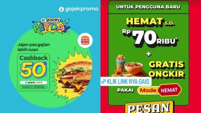 Kode promo Gojek terbaru spesial akhir bulan 30 Oktober 2023 dapatkan diskon besar-besaran hingga cashback GoFood.