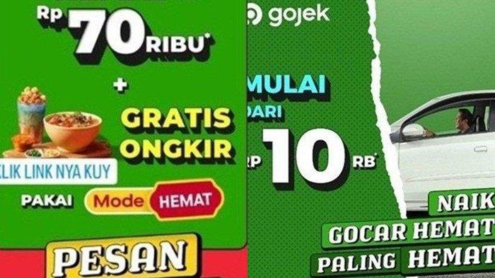 Kode promo Gojek terbaru spesial awal bulan 1 November 2023 dapatkan diskon besar-besaran hingga cashback GoFood.
