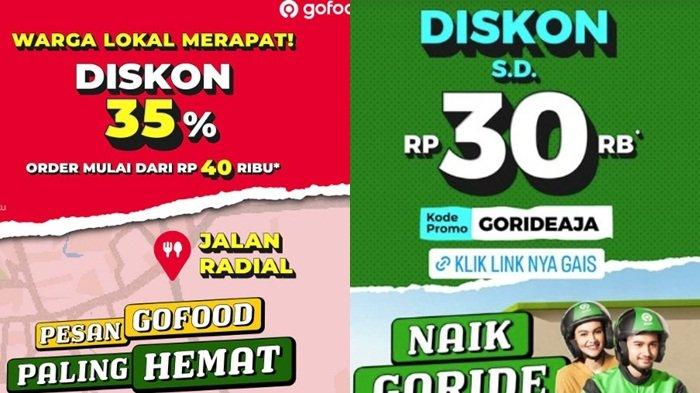 Kode promo Gojek terbaru spesial awal bulan 2 Oktober 2023 dapatkan diskon besar-besaran hingga cashback GoFood dan GoFood.
