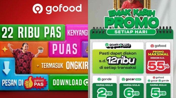 Kode promo Gojek terbaru spesial awal bulan 6 Juni 2024 dapatkan diskon besar-besaran hingga cashback GoFood.
