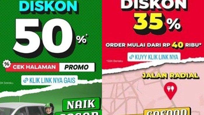 Kode promo Gojek terbaru spesial pertengahan bulan 18 Oktober 2023 dapatkan diskon besar-besaran hingga cashback GoFood.