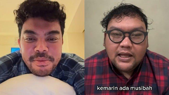 (kiri) Komika Ananta Rispo, (kanan) Fico Fachriza. Rispo mengaku marah dan resah terkait adiknya, Fico Fachriza yang tengah ramai diperbicangkan imbas pinjam uang dengan para artis.