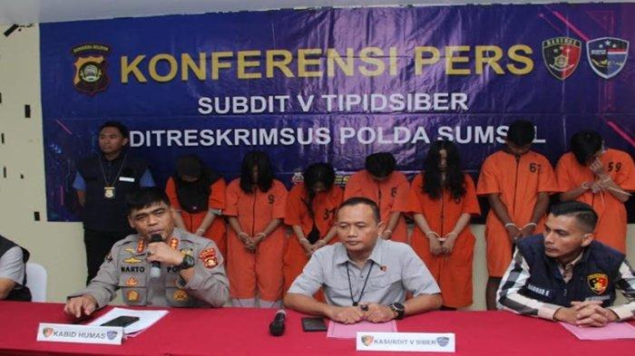 Komplotan Pelaku Jual Beli Akun WhatsApp untuk Judi Online di Palembang Diringkus Polda Sumsel