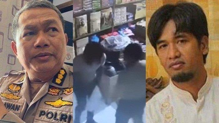 Kondisi anggota Intelkam Polresta Manado, Aiptu Jufry Suhani yang menjadi korban penganiayaan Kepala Biro Operasi (Karo Ops) Polda Sulawesi Utara, alami pecah pembulu darah.