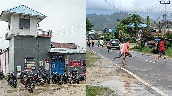 Kronologi 53 Tahanan di Lapas Kelas IIB Sorong Kabur, Berawal Dari Bunyi Petasan, Petugas Diancam