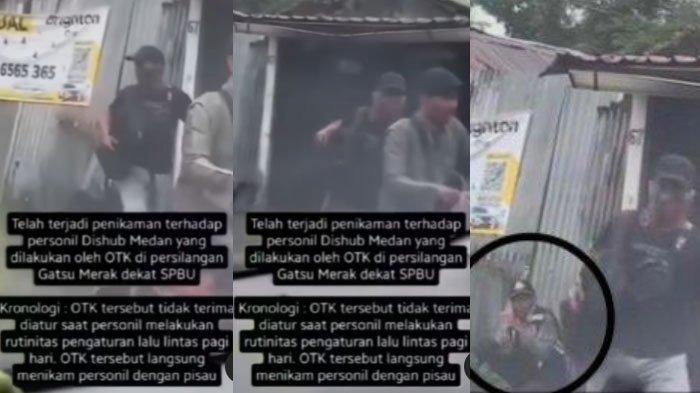 Kronologi Petugas Dishub di Medan Ditikam OTK Saat Mengatur Lalu Lintas, Pelaku Emosi Jalan Macet