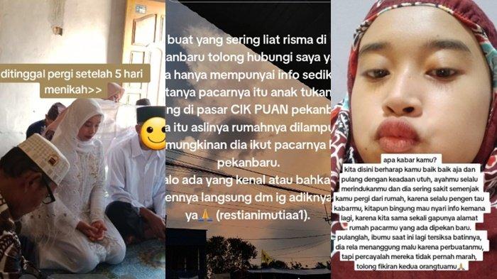 Kronologi pengantin baru kabur usai lima hari menikah di Lampung viral dimedia sosial.