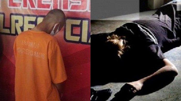 Kronologi seorang ibu muda berinisial H (32) di bunuh kekakasih di Kecamatan Cisaga, Kabupaten Ciamis, Jawa Barat.
