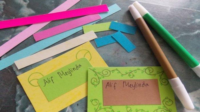 Kumpulan Name Tag MPLS yang dapat anda gunakan, Name Tag MPLS digunakan agar dapat dikenali kakak kelas saat kegiatan MPLS.