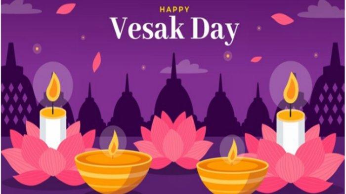 Kumpulan gambar Hari Raya Waisak 2024, tinggal download, bagikan di WA dan FB, medsos lainnya.