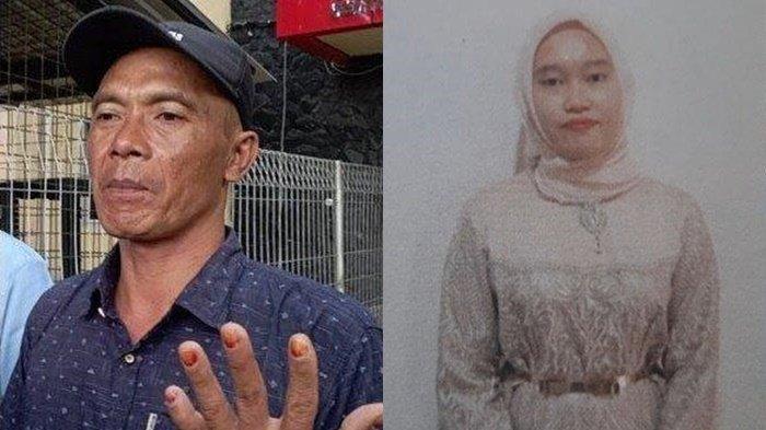 Susanto suami pengantin baru hilang di Banyuasin mencari keberadaan istrinya dengan melapor ke Polda Sumsel