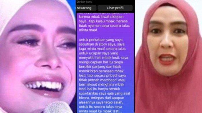 Lesti Kejora belum maafkan Novi Atazen