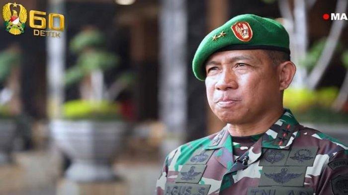 Letjen TNI Agus Subiyanto. DPR menyebut besok Letjen Agus Subiyanto akan dilantik menjadi KSAD baru menggantikan Jenderal Dudung Abdurachman.