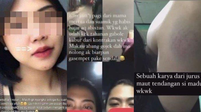 MSD (24) ibu muda yang tewas dibunuh suaminya sendiri diduga sering mengalami KDRT. M sering mendapatkan tendangan maut yang dilayangkan oleh pelaku.
