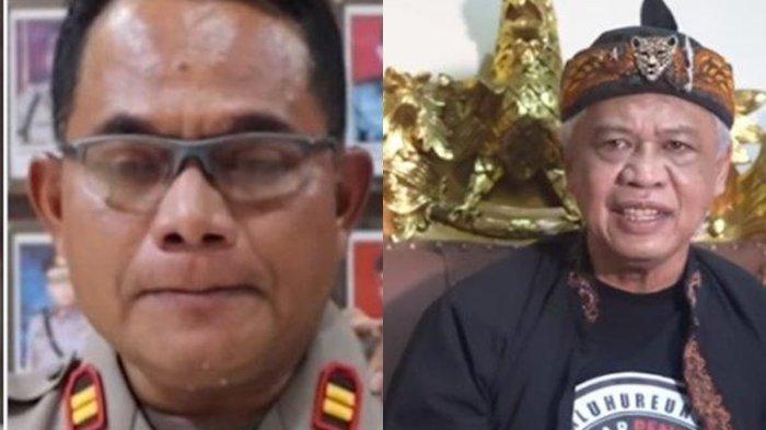 (kiri) Iptu Rudiana ayah Eky. (kanan) Mantan Kapolda Jabar Anton Charliyan, Anton mengungkapkan fakta baru Iptu Rudiana ayah Eky sempat ketakutan usut kasus pembunuhan putranya dan Vina Cirebon.
