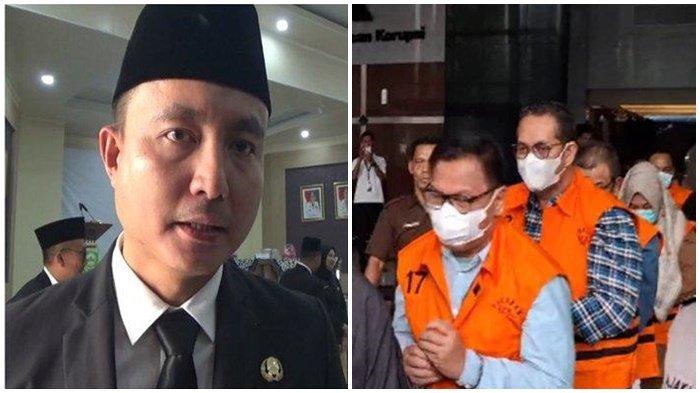 BUKA SUARA -- Mantan Pj Bupati OKU M Iqbal Alisyahbana saat diwawancarai beberapa waktu lalu. Tampang 6 tersangka kasus korupsi di dinas PUPR Kabupaten OKU, MInggu (16/3/2025). Iqbal mengaku siap memberikan keterangan jika diminta oleh penyidik KPK terkait OTT di OKU.