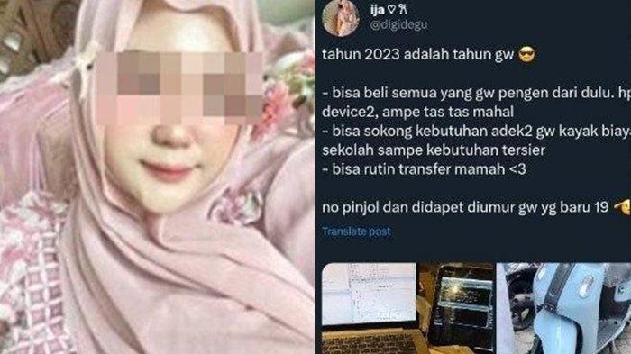Masa lalu kisah hidup Cantika Mutiara Johani, seorang mahasiswi Universitas Diponegoro (Undip) Semarang, Jawa Tengah viral di media sosial, terima KIP tapi gaya hedon.