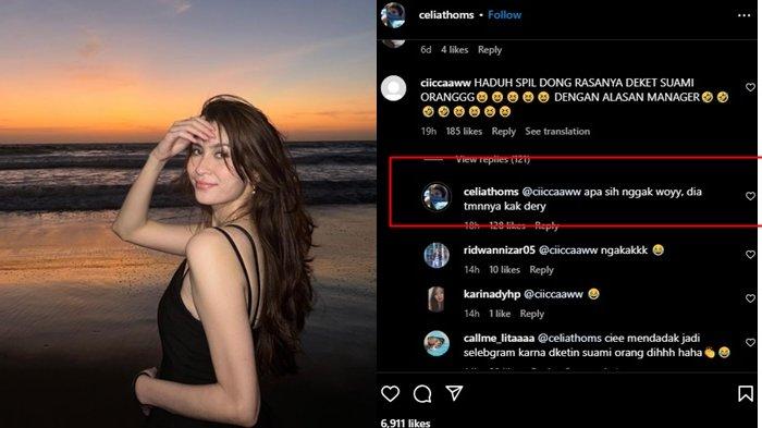 Menanggapi kehebohan jalan bareng suami Ria Ricis, Celia Thomas lantas buka suara sekaligus menepis rumor yang beredar.