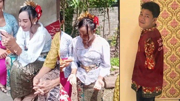 ISTRI AGUS BUNTUNG. Mengenal Ni Luh Nopianti, wanita yang dipersunting I Wayan Agus Suartama alias Agus Buntung, terdakwa pelecehan seksual di Mataram, NTB jadi istri, (kanan) Agus Buntung tersangka kasus dugaan pelecehan merengek mengungkapkan kondisi kamarnya dalam penjara, (17/1/2025).