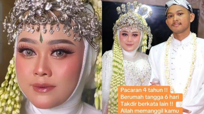 Mengenal Robiah Alda, pengantin wanita yang berduka, suami meninggal dunia dua hari menjelang acara ngunduh mantu.