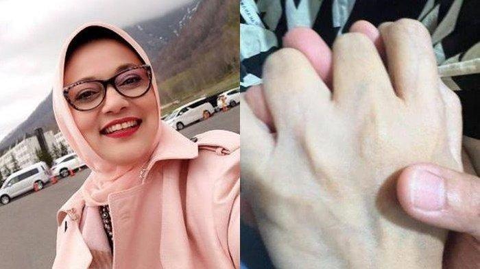 Foto Marissa Haque dan tangan digenggam putrinya, Chiki Fawzi. Mengenal Sudden Cardiac Death(SCD), kondisi yang diduga dialami artis Marissa Haque sebelum meninggal dunia. di mana jantung berhenti secara mendadak